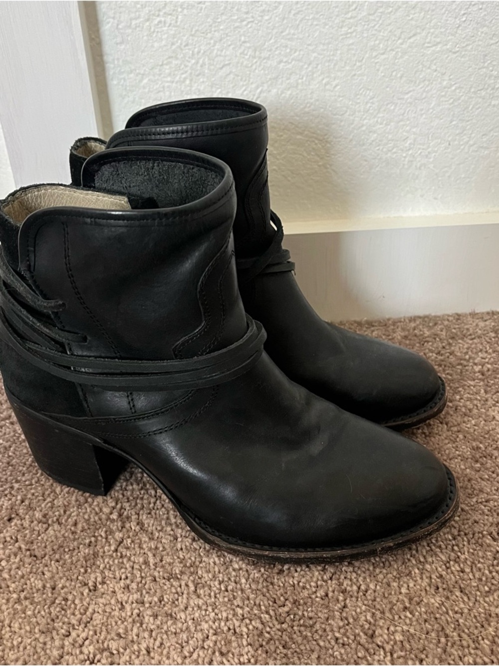 Freebird by Steven Women's 8 Casey Leather Booties.